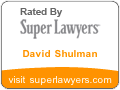 David Shulman SuperLawyers Badge